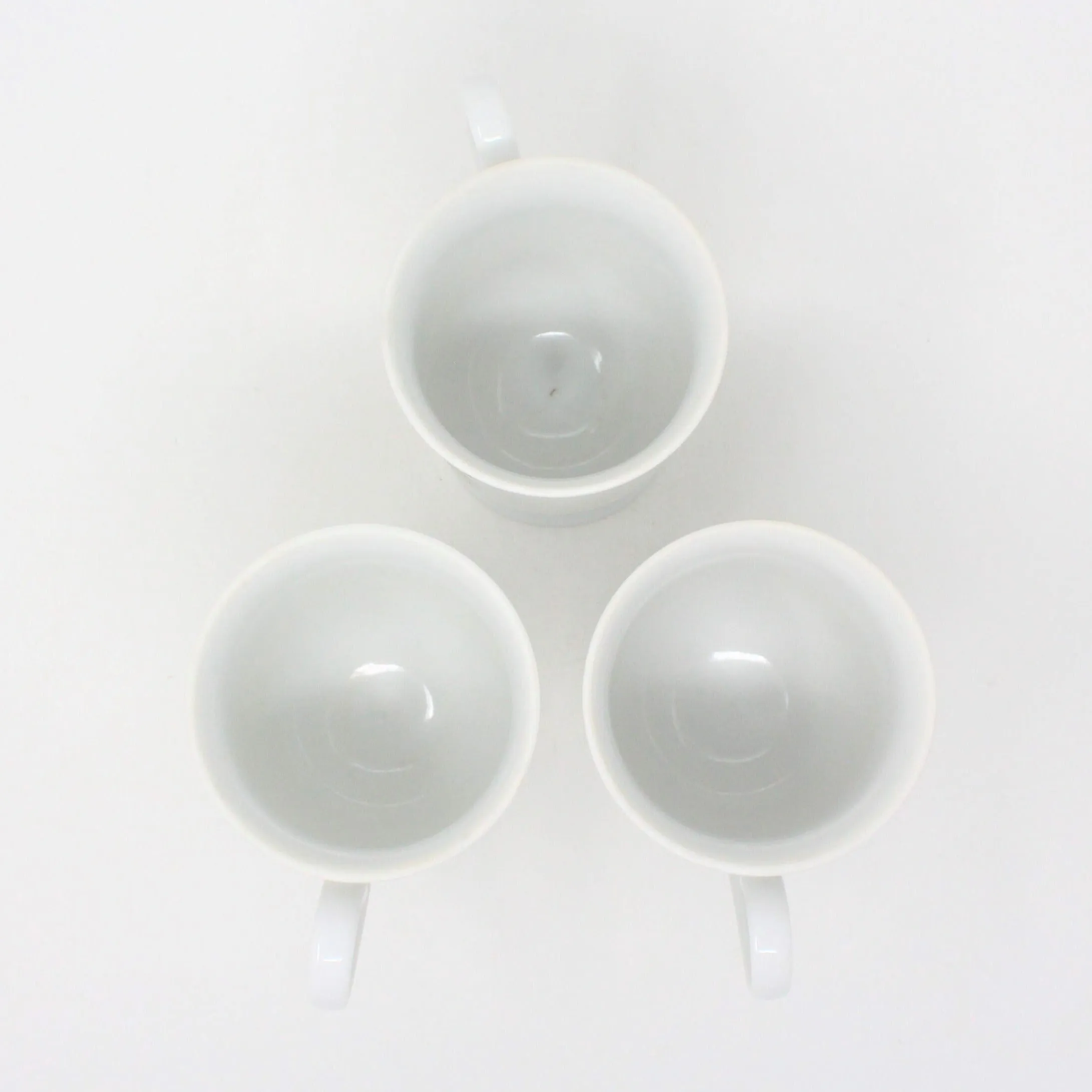 Coffee Cup, House of Prill, Bluebonnet, Pedestal, Set of 3, Vintage