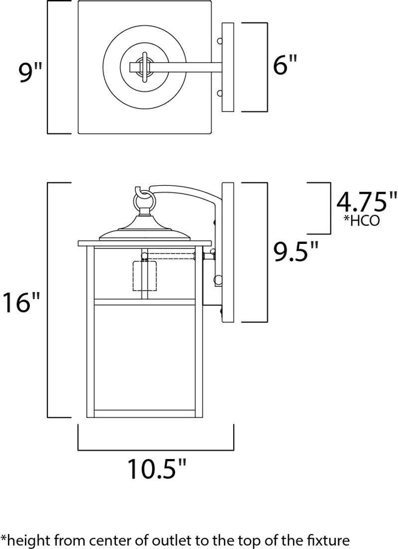 Coldwater Outdoor Wall Mount