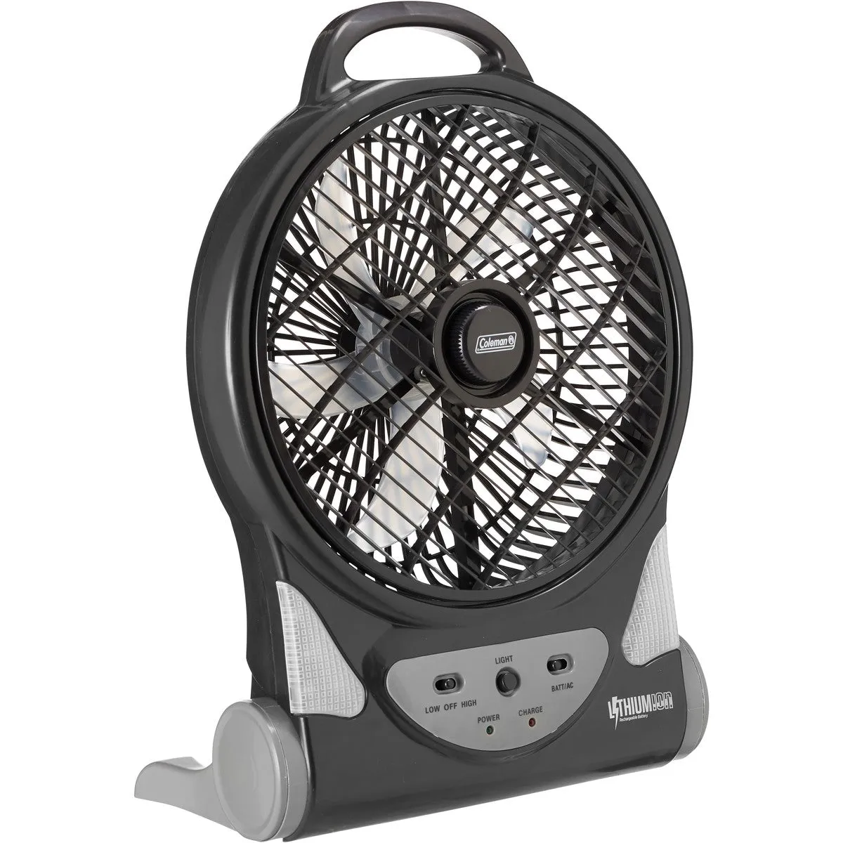 Colman 10" Lithium Ion 12V Rechargeable Fan / Ideal for Camping & Outdoors