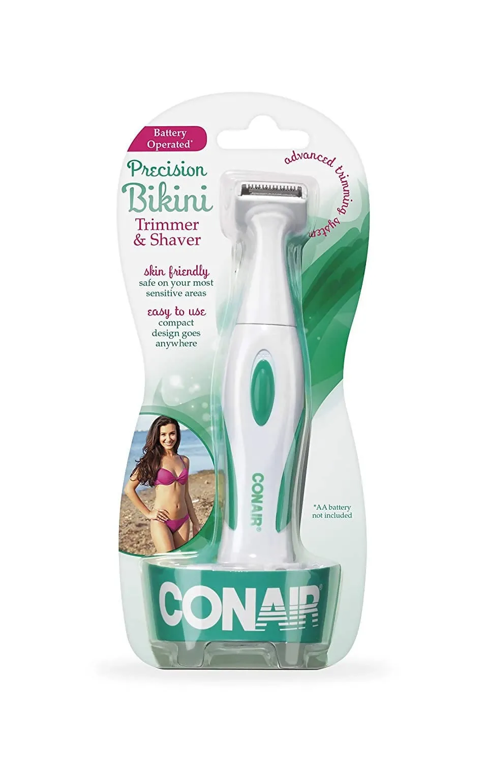 Conair Precision Bikini Cordless Trimmer & Shaver - C-BT2G