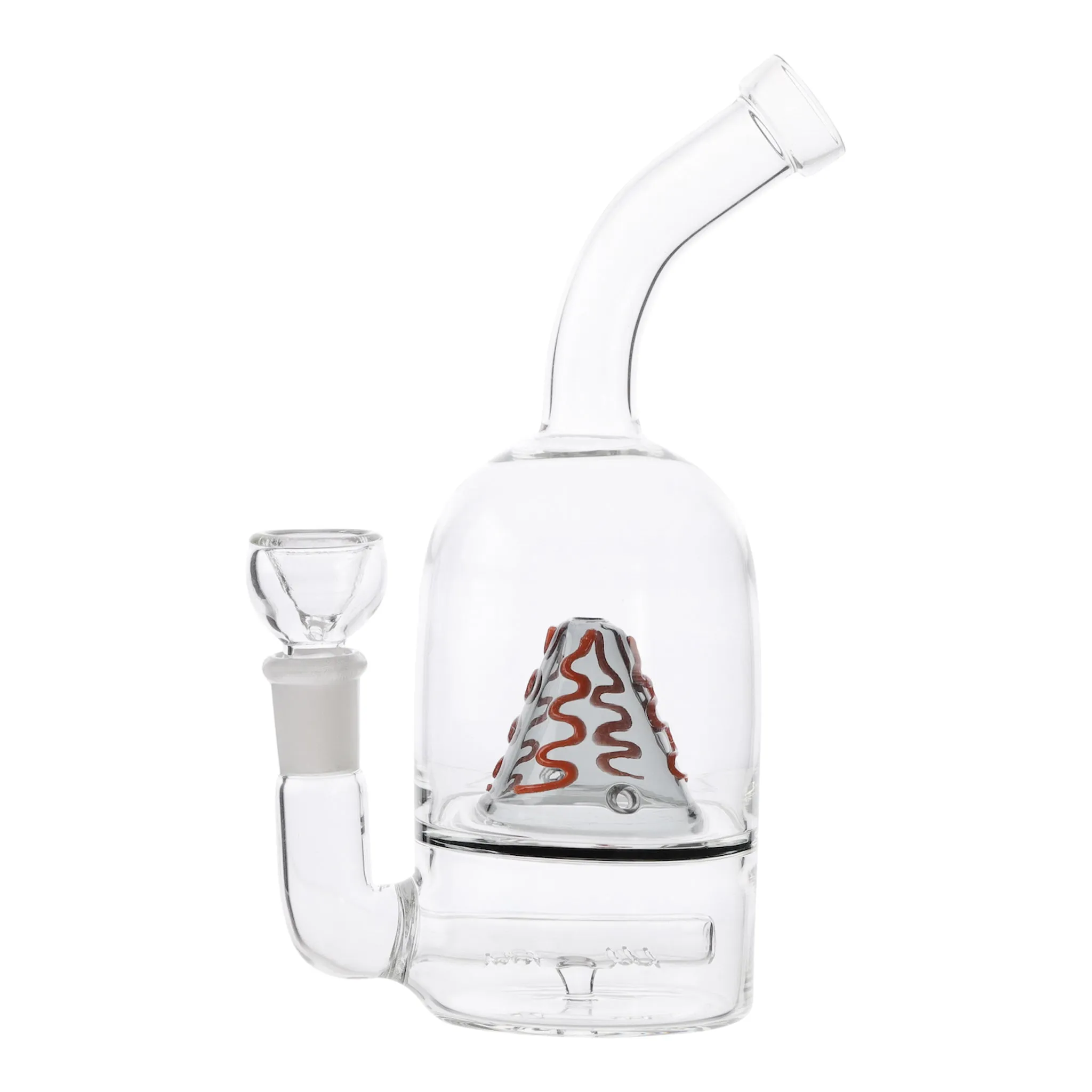 Conic Inline Percolator Bong - 7in