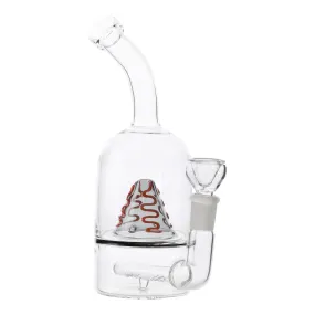 Conic Inline Percolator Bong - 7in