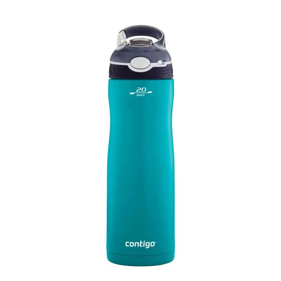 Contigo Autospout Ashland Chill Vacuum Insulated Stainless Steel Water Bottle 590 ml