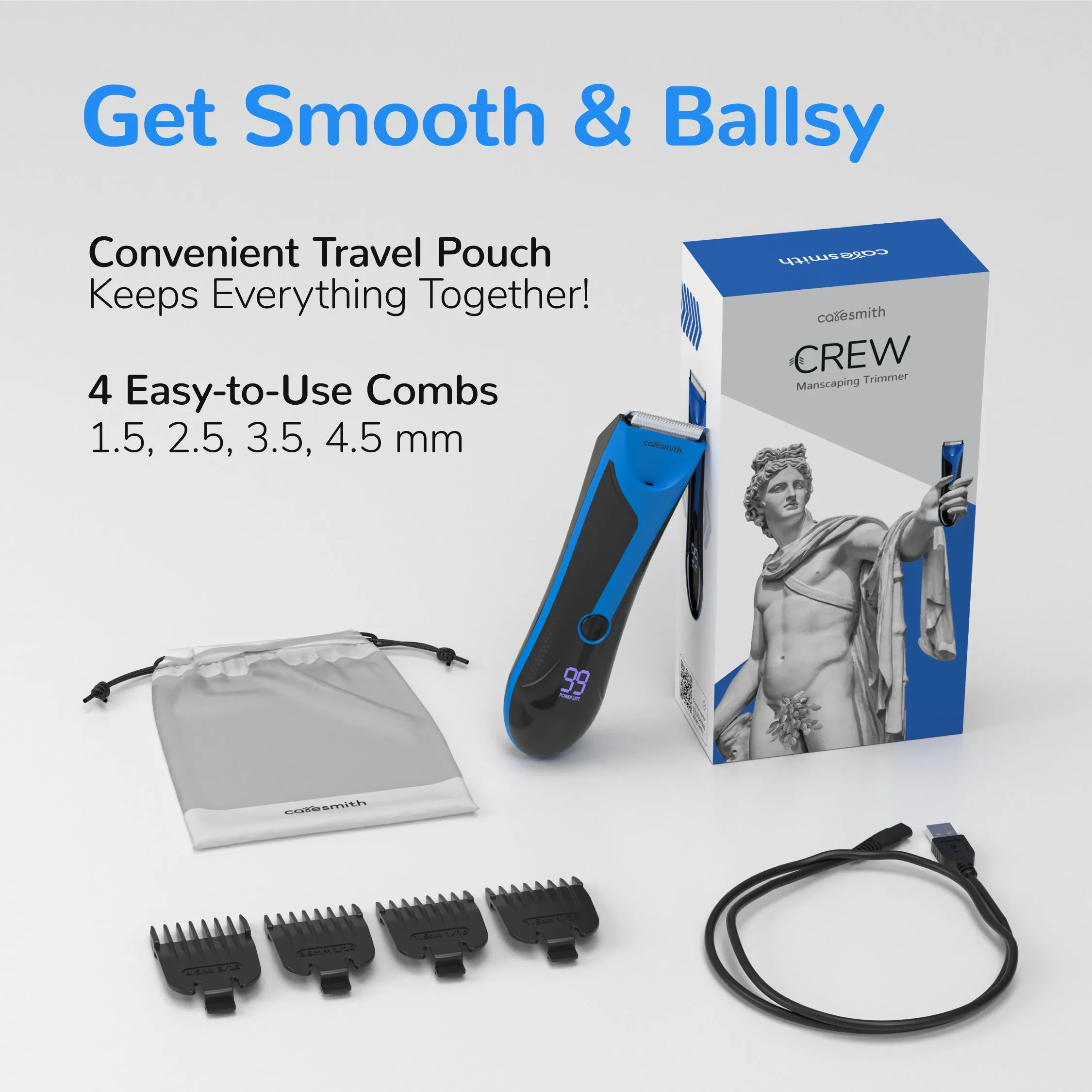 CREW MENS-Manscaping Trimmer