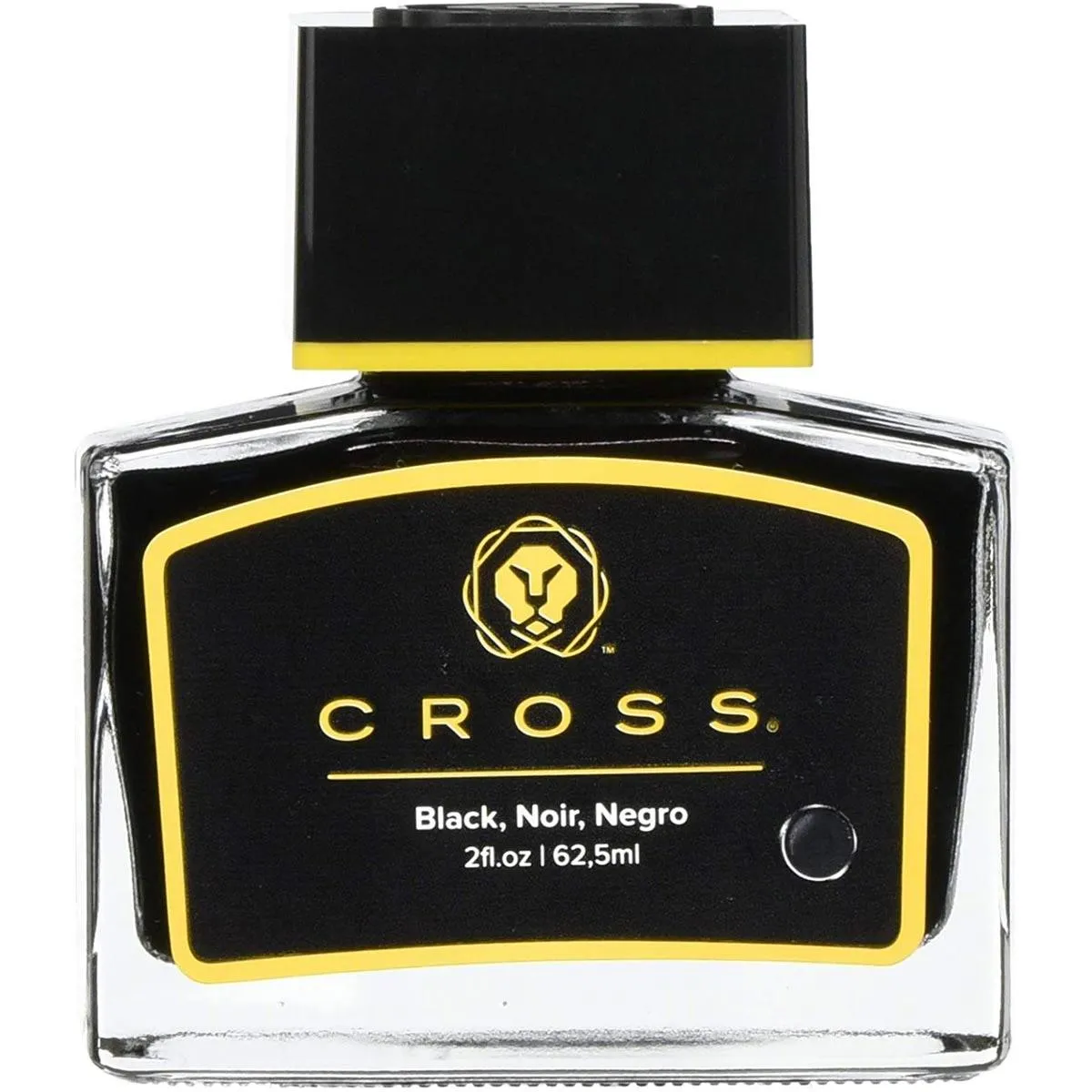 Cross Ink Bottle - Black Single Fountain Pen, 62.5 ml | 8945S-2