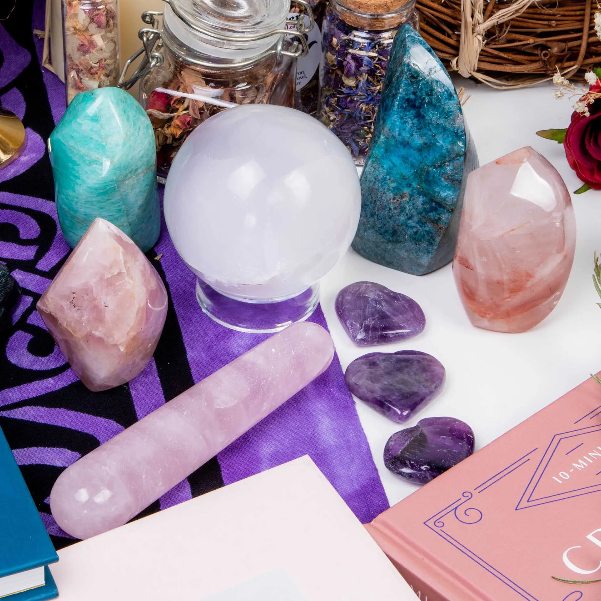 Crystal Wand | Rose Quartz