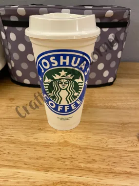 Cute Starbucks Travel Cup with Name on it, Personalized Name on Travel Cup