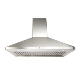 Cyclone - Pro series 36" 300 CFM Pyramid Wall Mount Range Hood in Stainless Steel - SCB31536