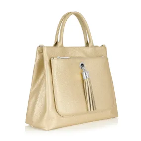 Dahlia 2-in-1 Tote - Metallic - Sale