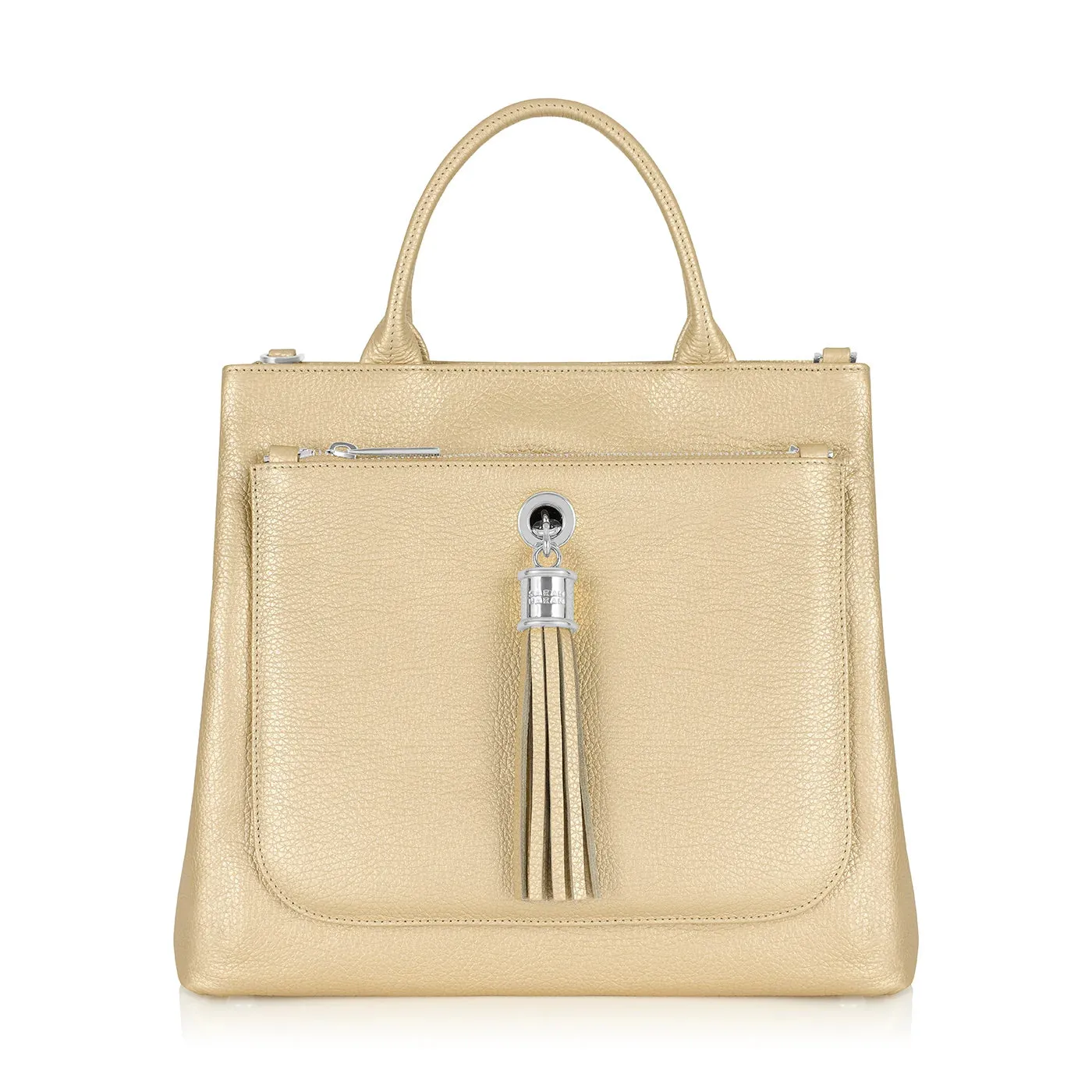 Dahlia 2-in-1 Tote - Metallic - Sale