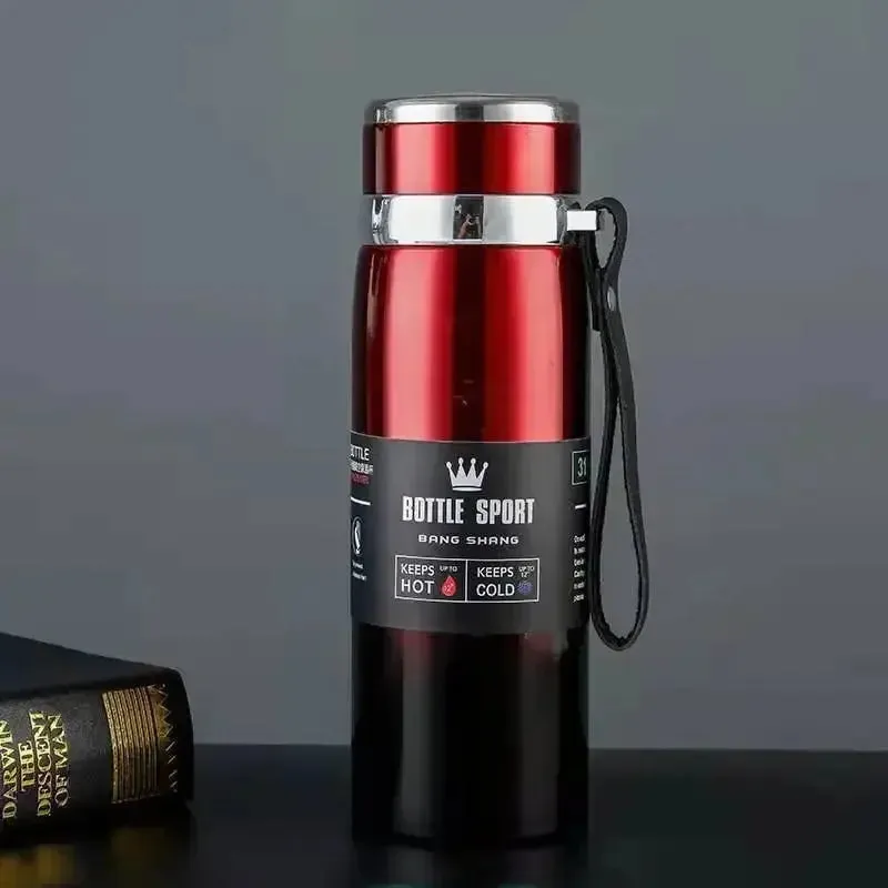 Double layer stainless steel insulated mug 316 Stainless Steel Insulated Mug Outdoor Car Travel Mug Large Capacity Mug Thermos Double Layer Stainless Steel Water Bottle