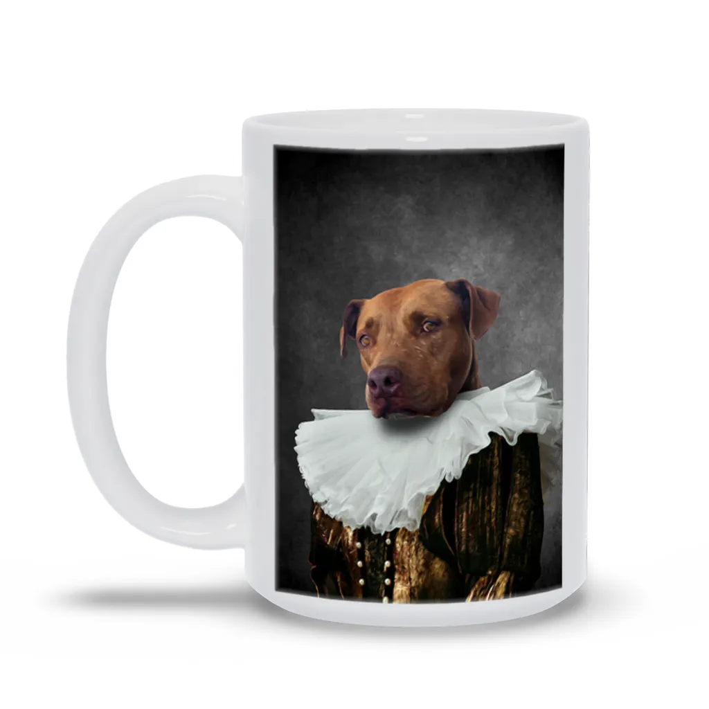 DUCHESS COURAGE CUSTOM PET PORTRAIT MUG