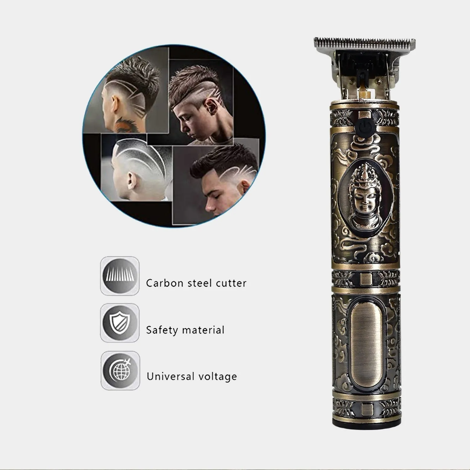 ?Electric shaving machine dry shaving for men - hair shaving and trimming beard With adjustable blade clipper.