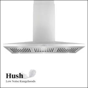 Emilia HUSH EMHUSH90C 90cm Low Profile Canopy Rangehood