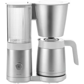 Enfinigy Drip Coffee Maker with 10-Cup Thermo Carafe - Silver