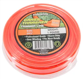 FORESTER GRASS THRASHER SQUARE TRIMMER LINE 1LB .095