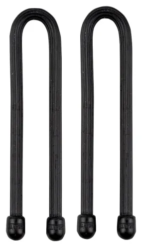 Gear Tie GT6-2PK-01 Twist Tie, Rubber, Black :CD 2: QUANTITY: 1