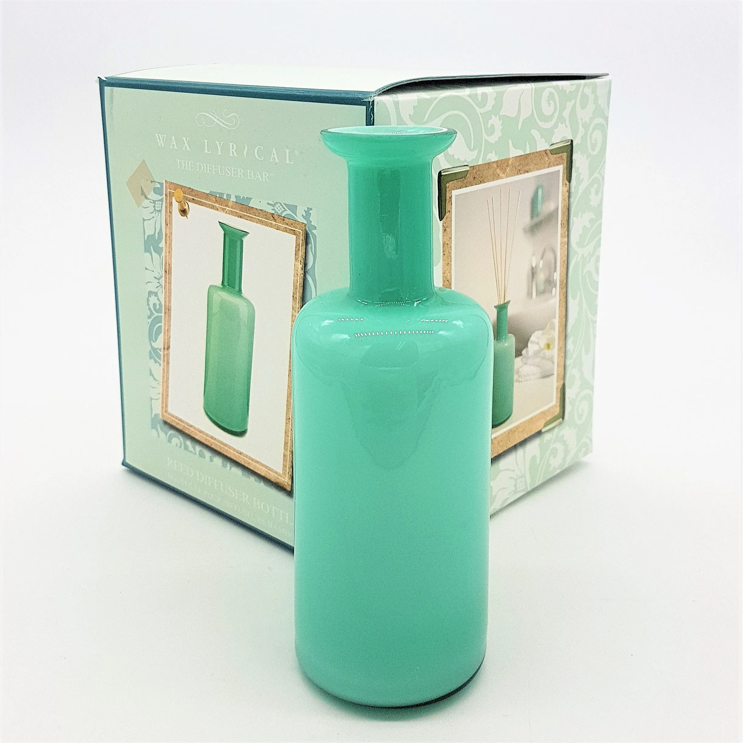 Glass Reed Diffuser Bottle / Vase - Teal