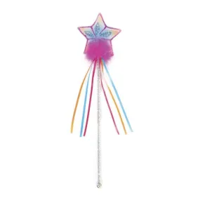 Glitter Rainbow Wand Hot Pink