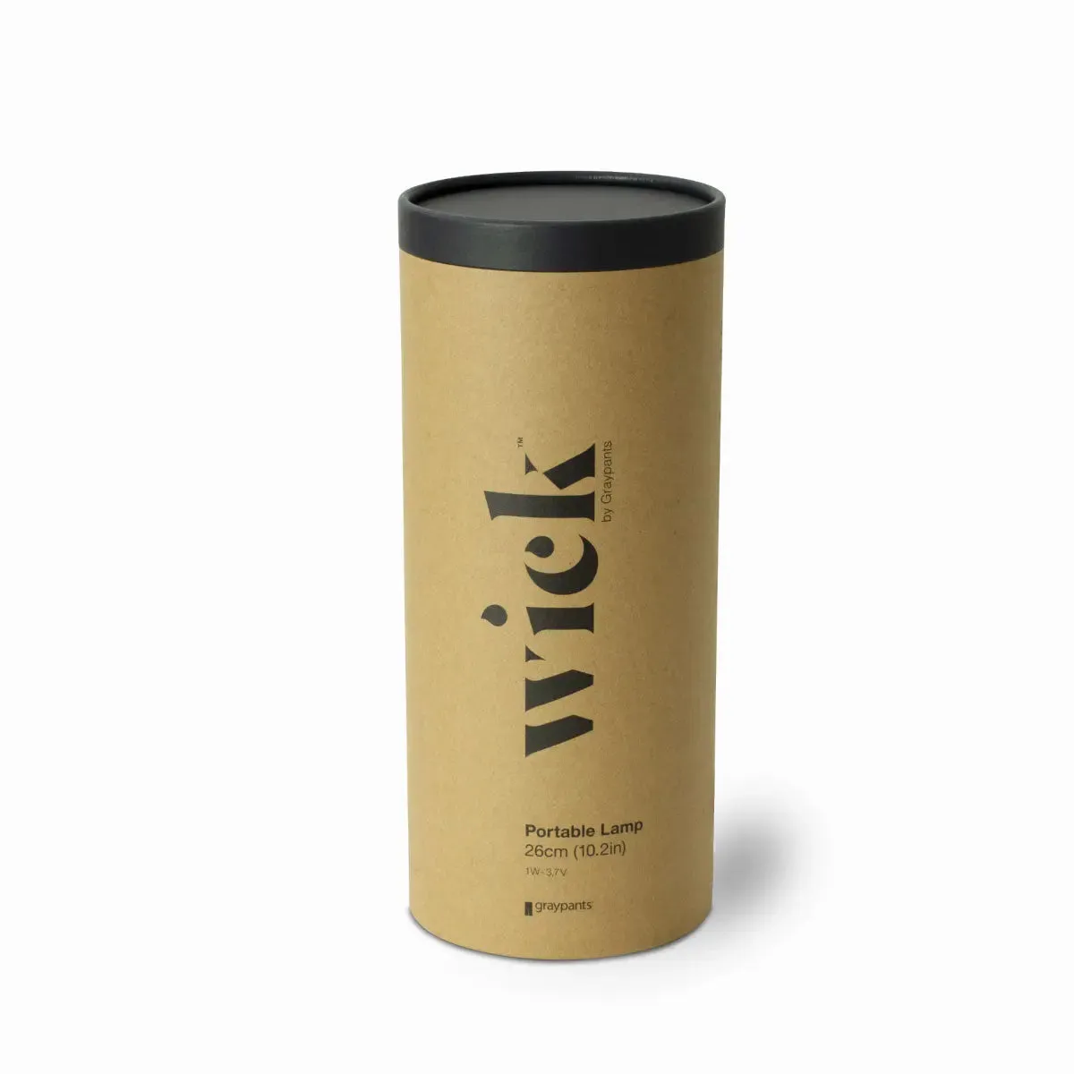 Graypants Wick Portable Table Lamp (Brass)