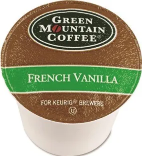 Green Mountain Coffee French Vanilla Coffee K-Cups 24 Per Box