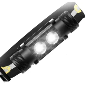 H25S Headlamp 18650 Headlight Dual Luminus SST40 LED 1200lm USB Rechargeable Outdoor Tactical Working Lamp