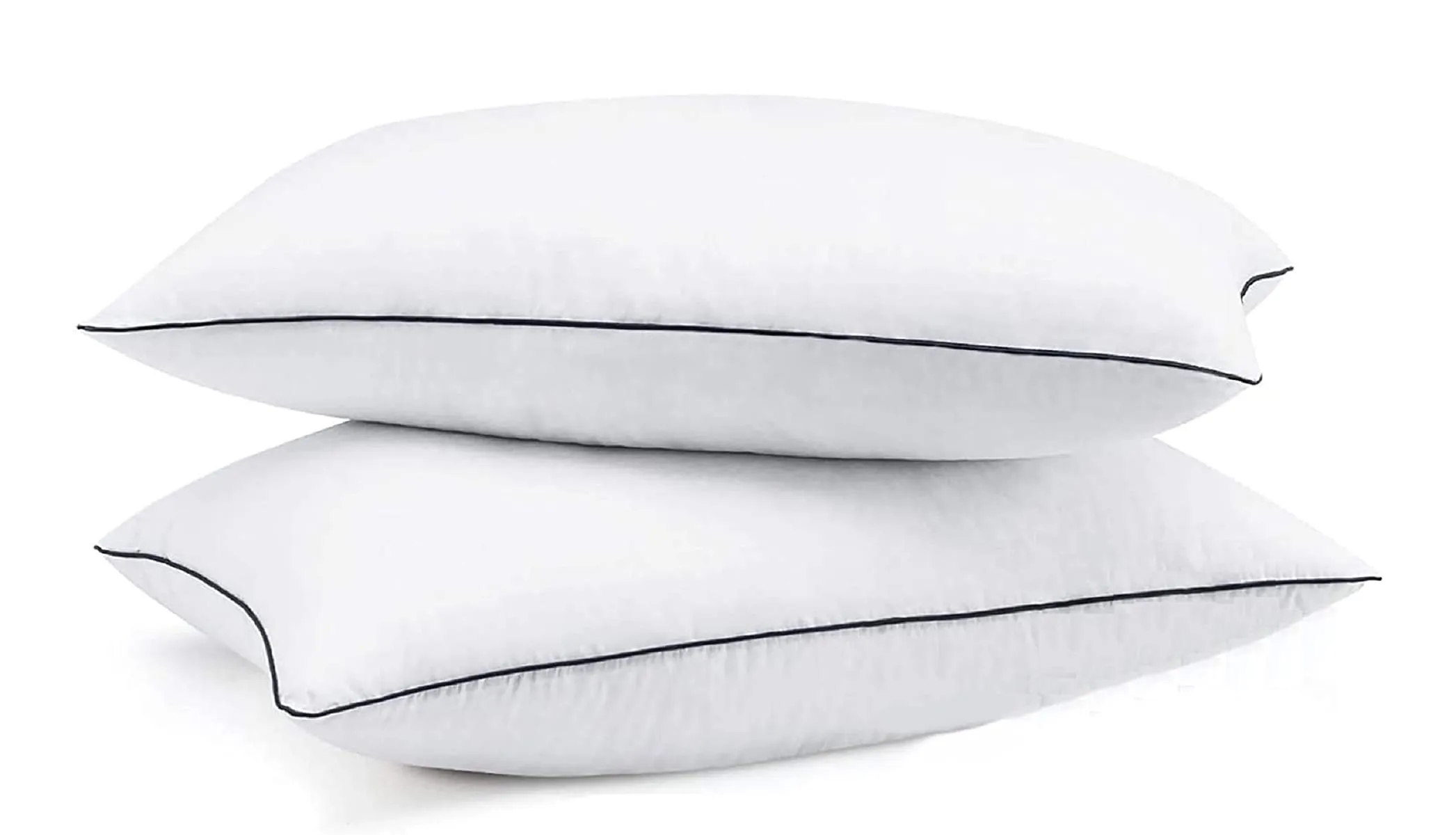 Habitat Bed Amara Pillows for Sleeping Standard Size Pillow 20 x 26 Inch Set of 2, Hollow conjugated Pillow Home & Hotel Collection Fluffy Pillows Soft and Firm Down Alternative Fill, 2 Pack