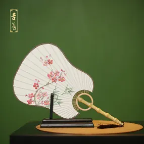 Hand-painted Xuan Paper Fan 0250