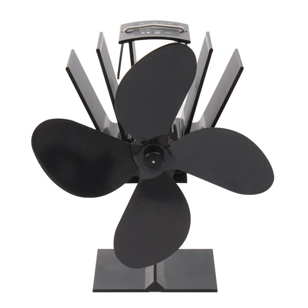 Heat-Powered Wood Stove Fan