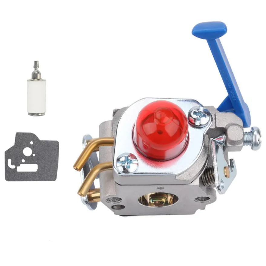 Hipa Carburetor Kit for Poulan Husqvarna 125L 128L 128DJX 128LDX 128LD Trimmer Compatible with C1Q-W40A 545081848