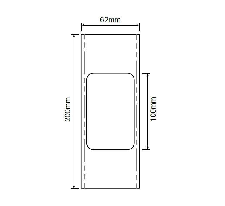 Hole cutting jig – For gate midrail for Vertical Pailing