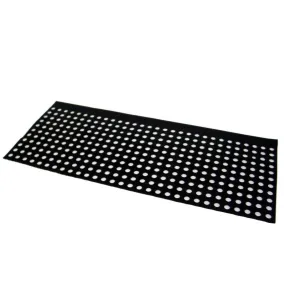 Holed Rubber Mats - 10 mm grid