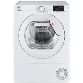 Hoover HLEH9A2DE 9kg Wifi Heat Pump Condenser Dryer in White