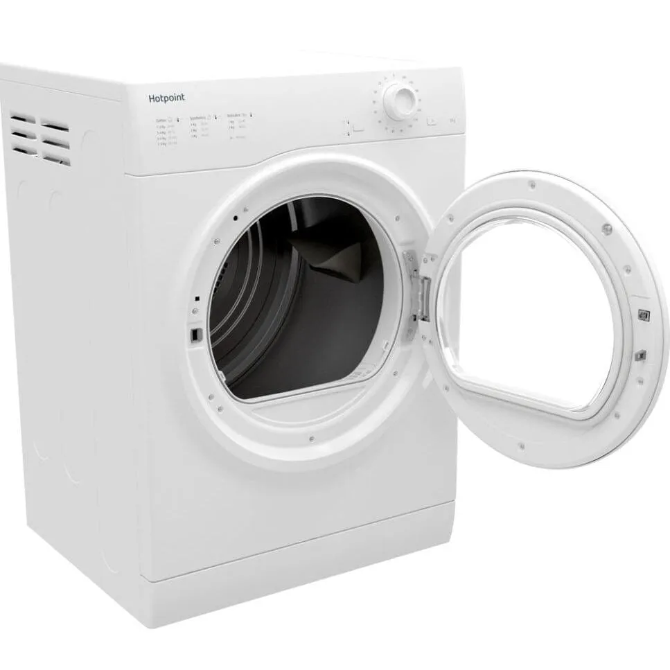 Hotpoint H1D80WUK 8Kg Freestanding Air vented Tumble Dryer in White