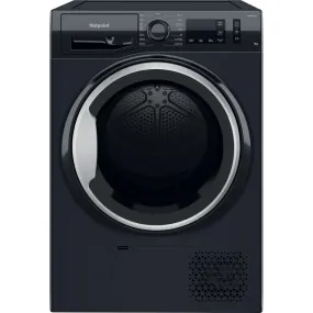 Hotpoint NTM1192BSKUK 9kg Heat Pump Tumble Dryer Black