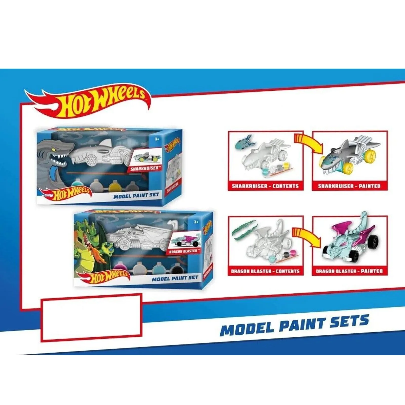 Hotwheels Paint Your Own Figures Assorted