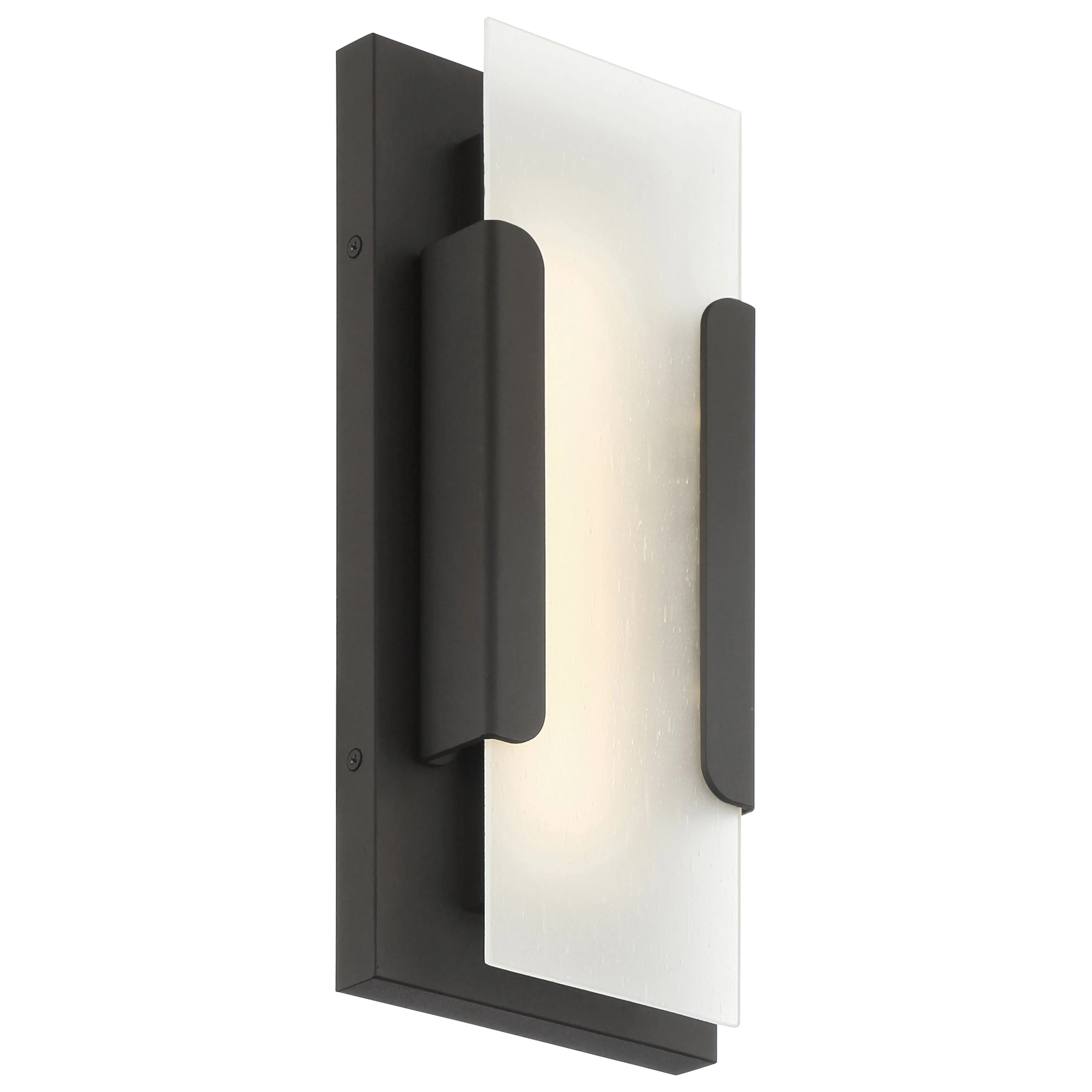 Hubert 13" Bronze Outdoor LED Wall Sconce