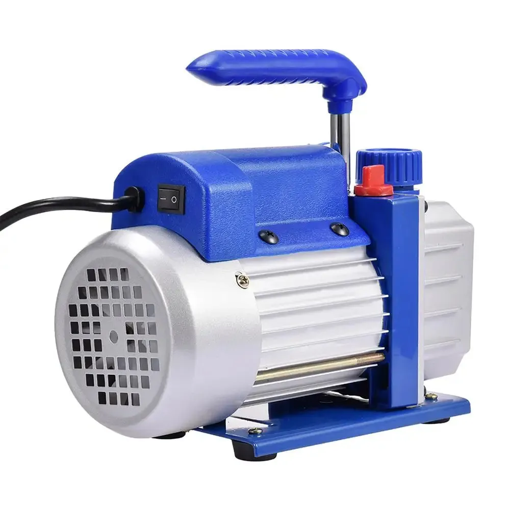 HVAC Vacuum Pump 4CFM 1/4 HP for AC Systems - Durable & Lightweight