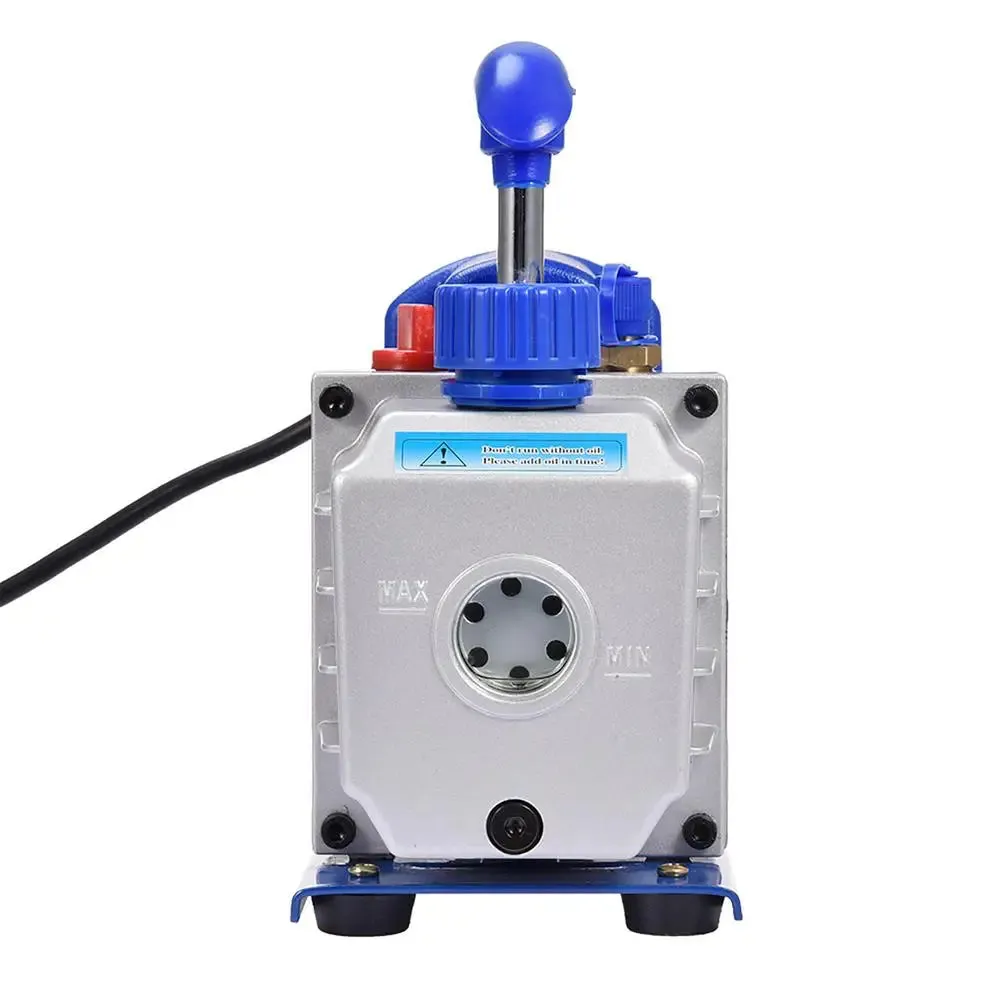 HVAC Vacuum Pump 4CFM 1/4 HP for AC Systems - Durable & Lightweight