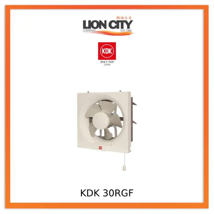 KDK 30RGF Wall Mount Ventilating Fan