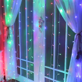 LED Curtain Lights for Decorating Your Wedding, Festival, Holiday, Home, Garden, or Restaurant