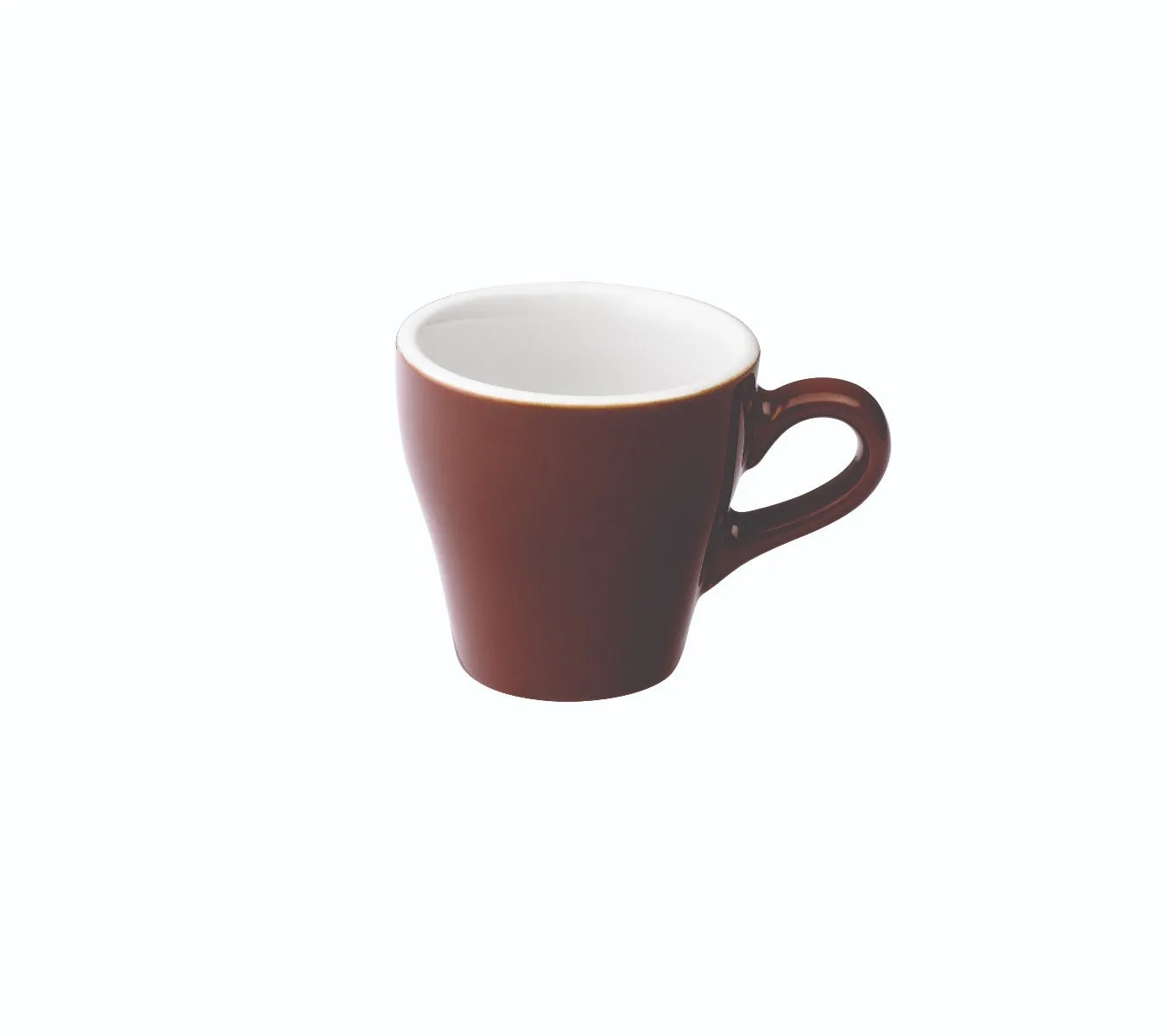 Loveramics Tulip Style Espresso Cup & Saucer - Brown (2.7oz/80ml)