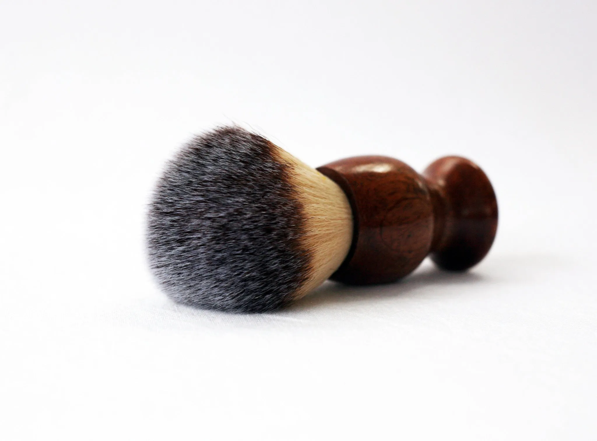 Mahogany Plisson Lather Brush