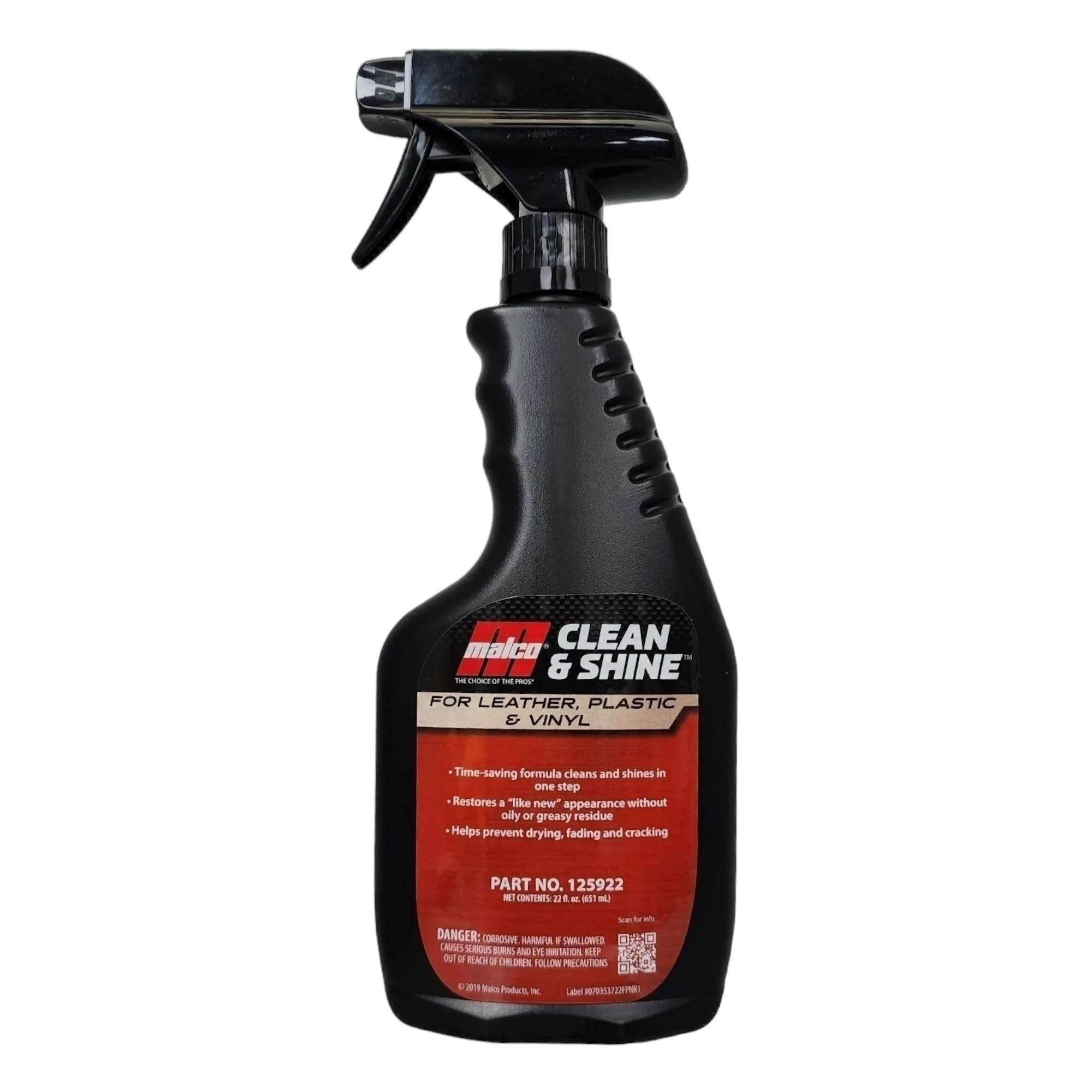 MALCO CLEAN & SHINE™ INTERIOR CLEANER AND PROTECTANT