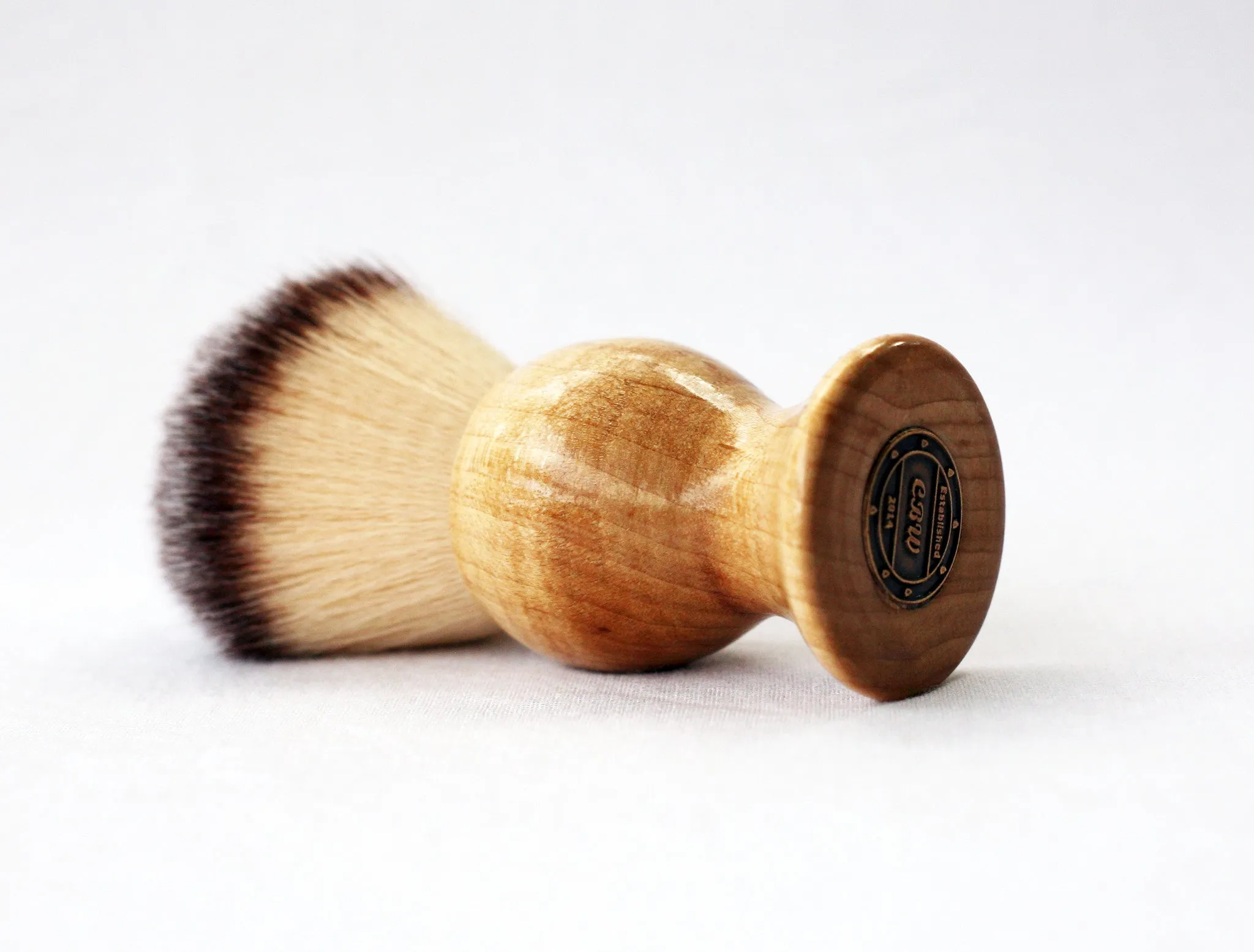 Maple Plisson Lather Brush