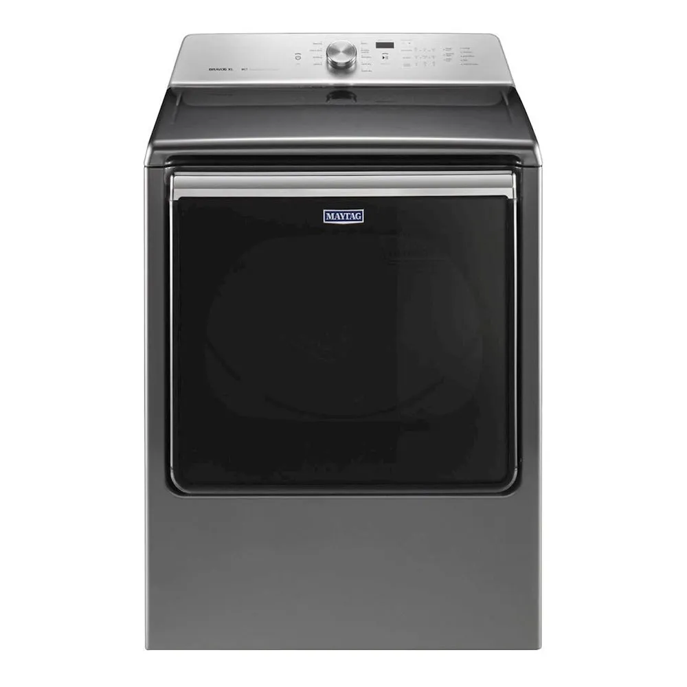 Maytag - 8.8 Cu. Ft. 10 Cycle Gas Dryer - Metallic Slate