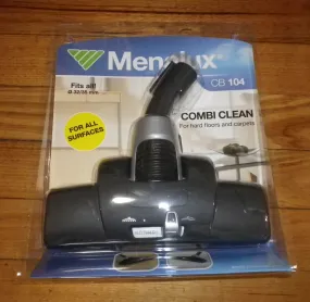 Menalux 32mm, 35mm CombiClean Combination Floor Tool with Wheels - Part # CB104