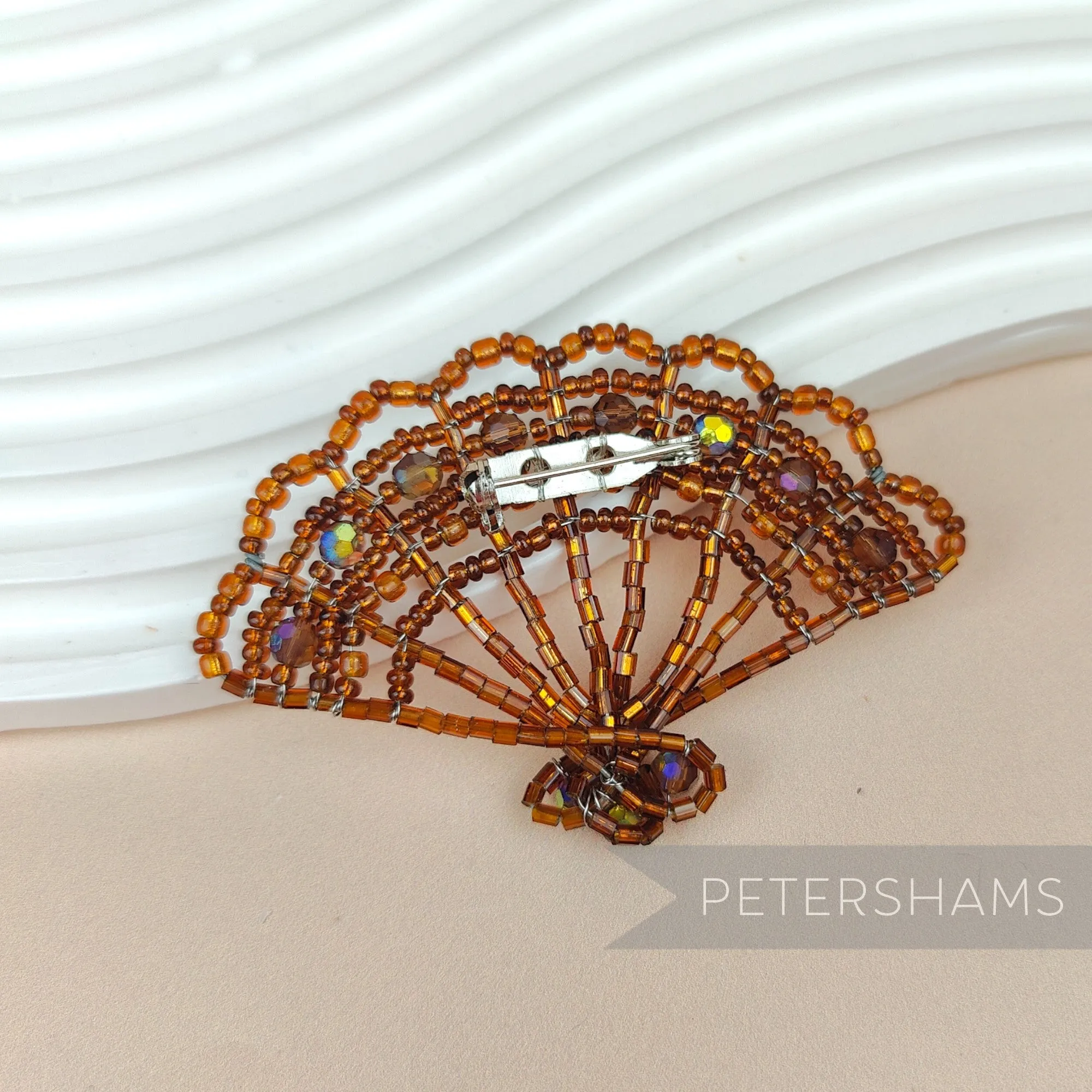 Mini Beaded Fan Trim