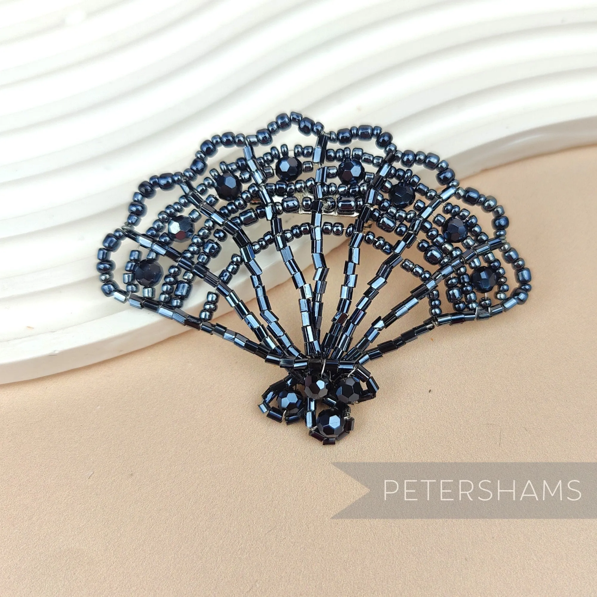 Mini Beaded Fan Trim