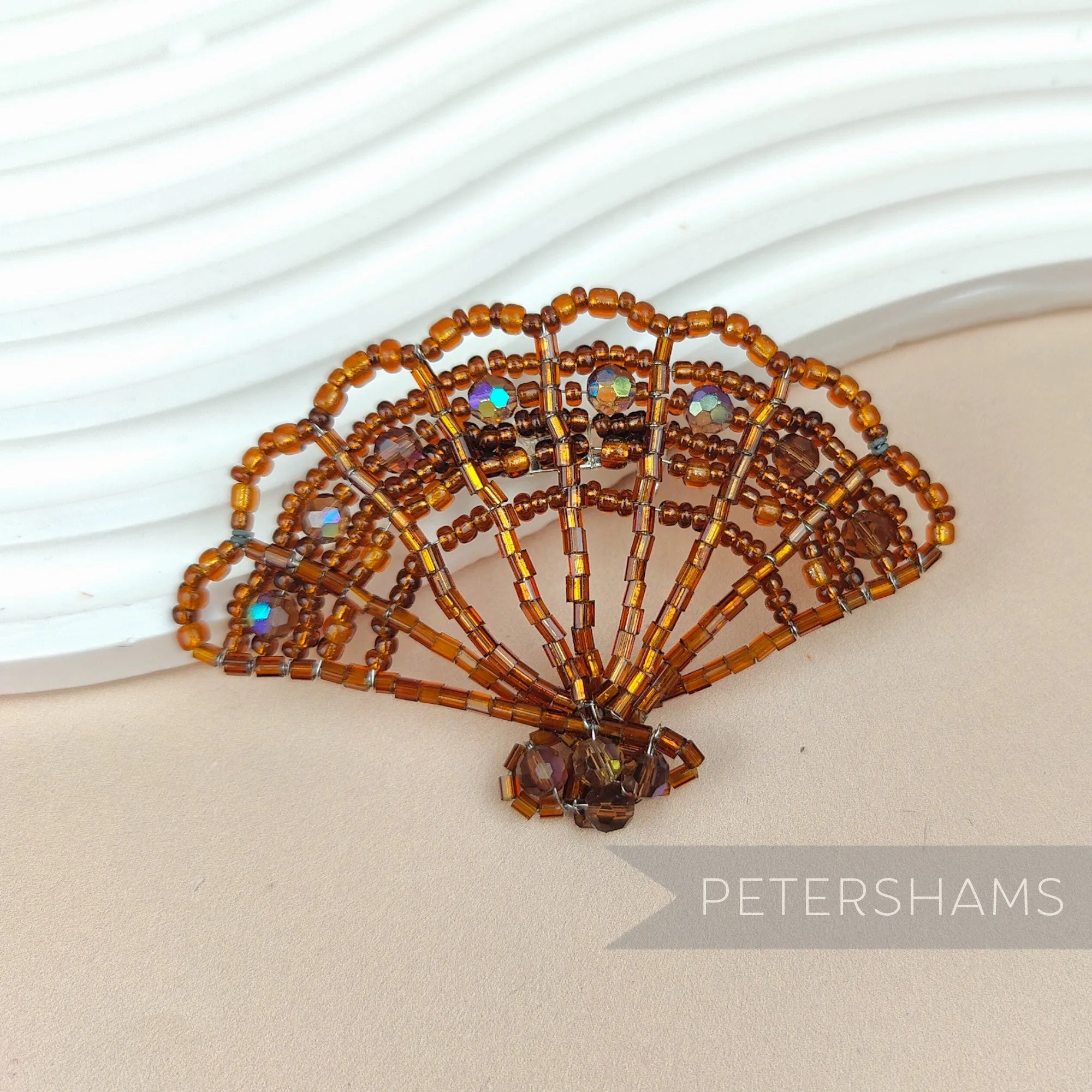 Mini Beaded Fan Trim